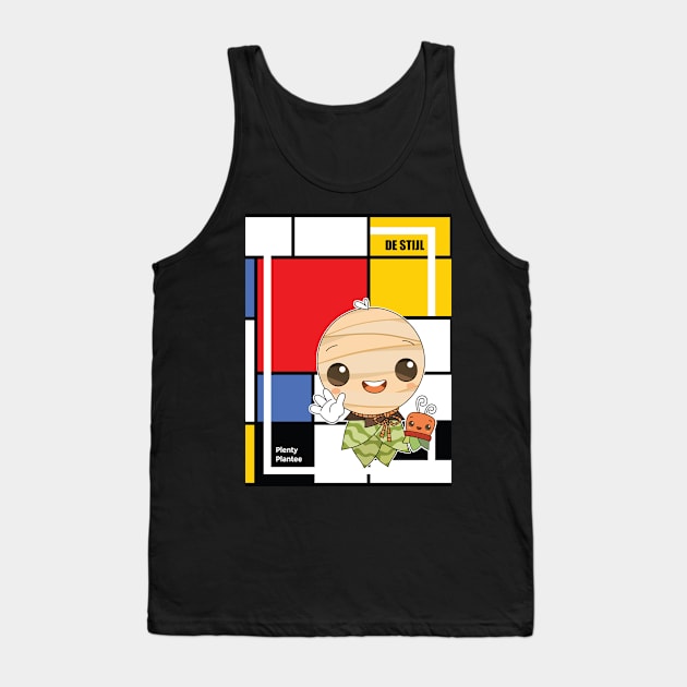 Arty-Plantee De Stijl Tank Top by Plenty Plantee